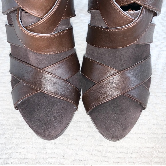 Naughty Monkey Exhibitionist Ankle Boot Brown 8 - Picture 10 of 16